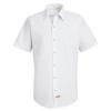 Pocketless Polyester-100% Short Sleeved Work Shirt - SS26